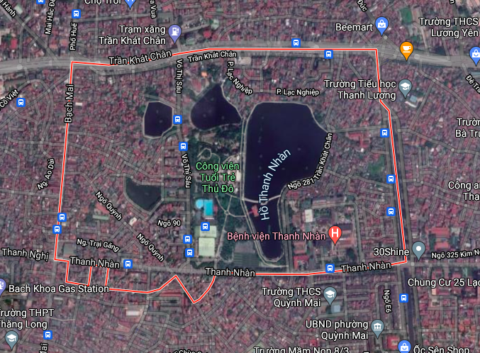 Kế hoạch sử dụng đất phường Thanh Nhàn, Hai Bà Trưng, Hà Nội năm 2021 - Ảnh 2. Kế hoạch sử dụng đất phường Thanh Nhàn, Hai Bà Trưng, Hà Nội năm 2021 - Ảnh 2.