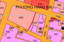 Đường sẽ mở ở phường Hàng Bài, Hoàn Kiếm, Hà Nội