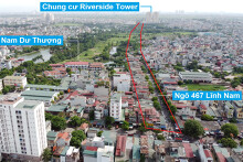 Những khu đất sắp thu hồi để mở đường ở quận Hoàng Mai, Hà Nội (phần 1)