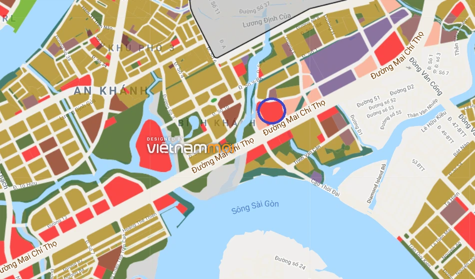 Đất có quy hoạch ở phường Bình Khánh (cũ), quận 2, TP Thủ Đức - Ảnh 2. Đất có quy hoạch ở phường Bình Khánh (cũ), quận 2, TP Thủ Đức - Ảnh 2.