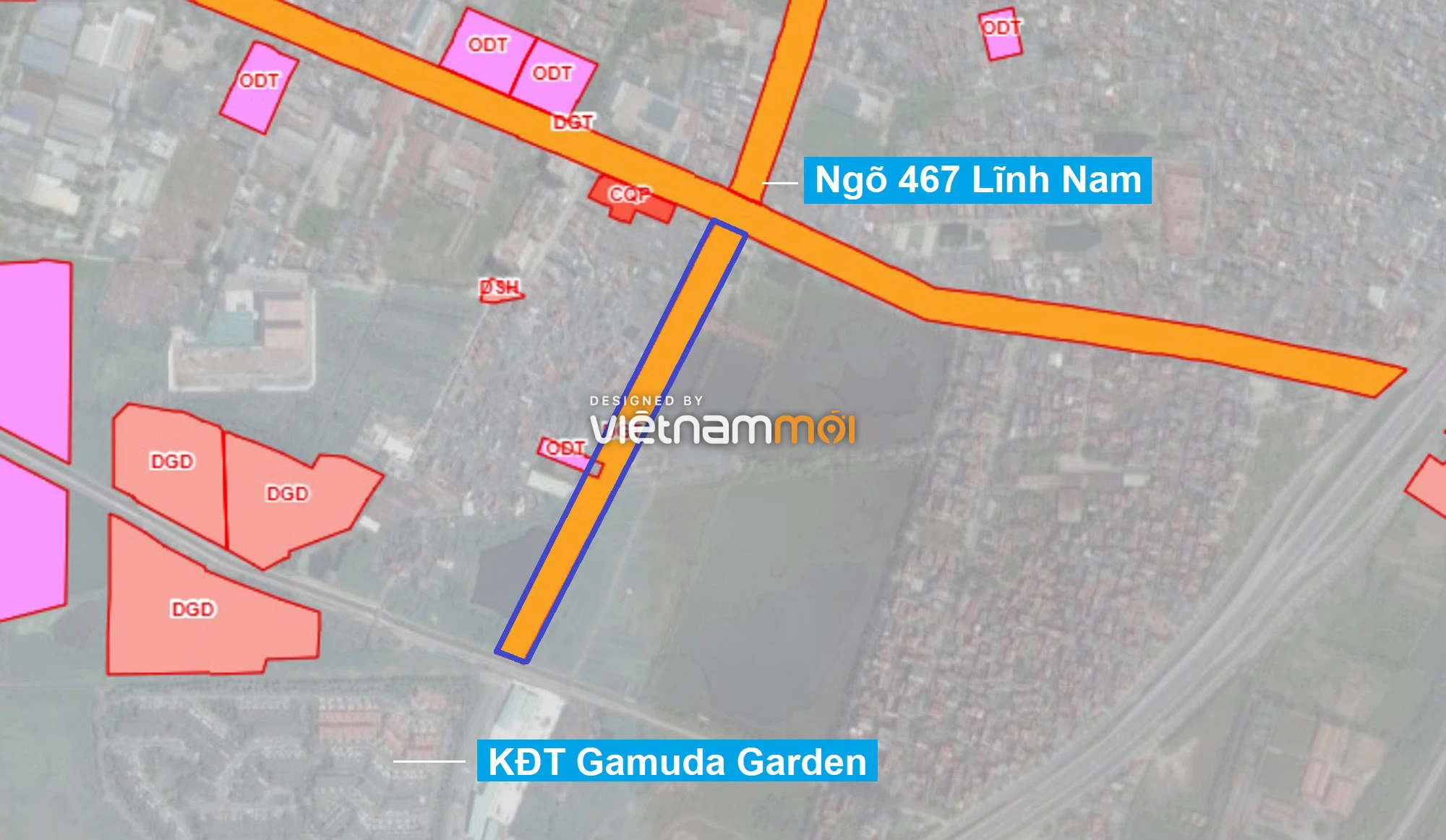 Những khu đất sắp thu hồi để mở đường ở quận Hoàng Mai, Hà Nội (phần 1) - Ảnh 8. Những khu đất sắp thu hồi để mở đường ở quận Hoàng Mai, Hà Nội (phần 1) - Ảnh 8.