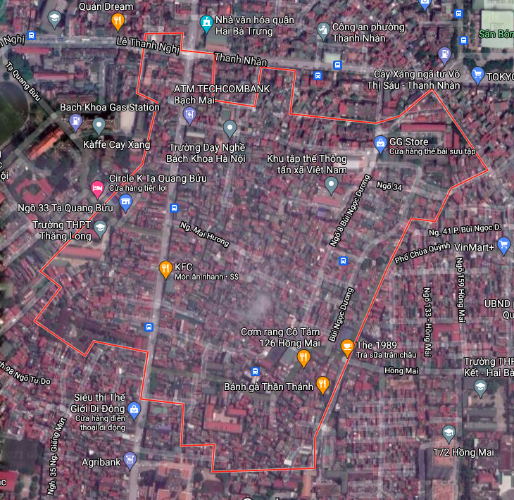Kế hoạch sử dụng đất phường Bạch Mai, Hai Bà Trưng, Hà Nội năm 2021 - Ảnh 2.