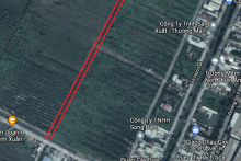 Đường sẽ mở ở xã Lê Minh Xuân, huyện Bình Chánh, TP HCM