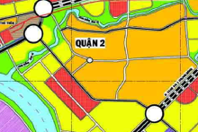 Bản đồ quy hoạch giao thông phường Bình Trưng Tây, quận 2, TP Thủ Đức