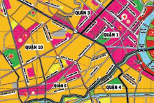 Bản đồ quy hoạch giao thông phường 1, quận 3, TP HCM