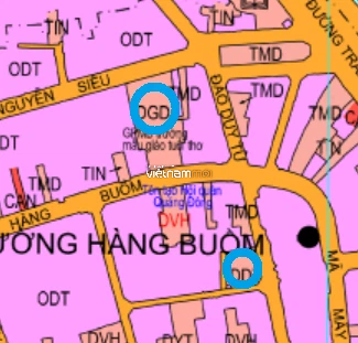Đất dính quy hoạch ở phường Hàng Buồm, Hoàn Kiếm, Hà Nội - Ảnh 1.