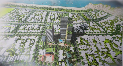 Thanh Hóa: Sẽ khởi công dự án Khu dân cư đô thị và TTTM Sầm Sơn cao 50 tầng vào quý IV năm nay - Ảnh 1. Thanh Hóa: Sẽ khởi công dự án Khu dân cư đô thị và TTTM Sầm Sơn cao 50 tầng vào quý IV năm nay - Ảnh 1.