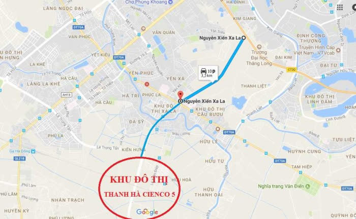 Khu đô thị Thanh Hà thuộc đường nào? Ở đâu? - Ảnh 3. Khu đô thị Thanh Hà thuộc đường nào? Ở đâu? - Ảnh 3.