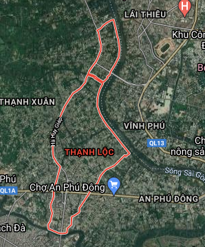Đường sẽ mở ở phường Thạnh Lộc, quận 12, TP HCM - Ảnh 1. Đường sẽ mở ở phường Thạnh Lộc, quận 12, TP HCM - Ảnh 1.