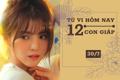 Tử vi hàng ngày hôm nay 30/7 của 12 con giáp: Mùi tiền bạc rủng rỉnh, Mão công việc chưa hanh thông