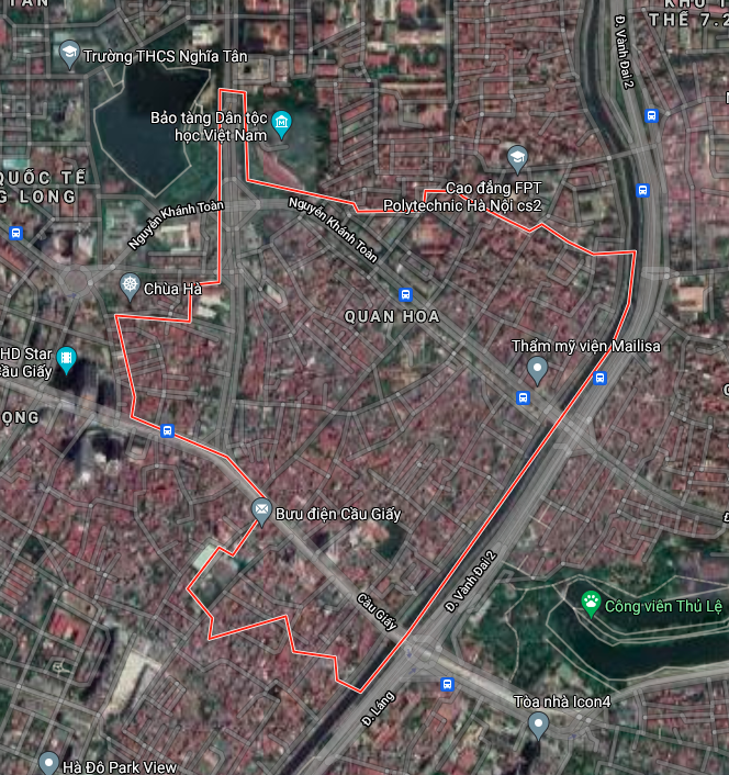 Kế hoạch sử dụng đất phường Quan Hoa, Cầu Giấy, Hà Nội năm 2021 - Ảnh 2.