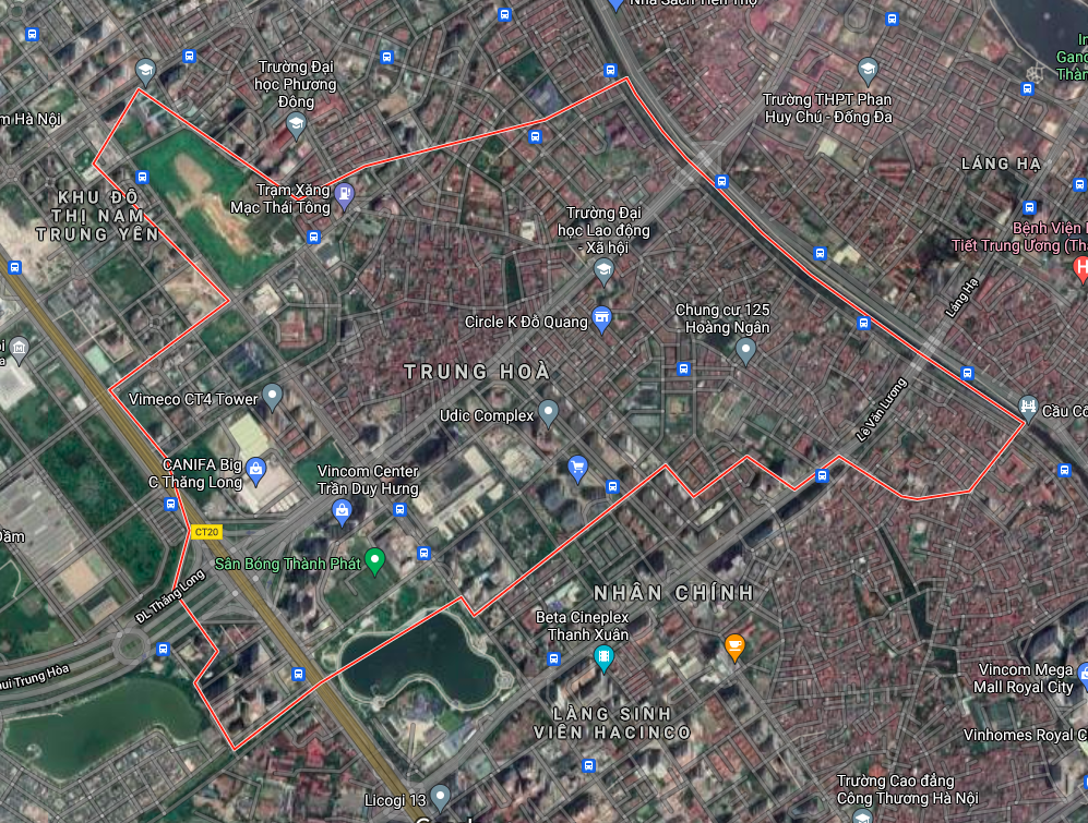 Kế hoạch sử dụng đất phường Trung Hoà, Cầu Giấy, Hà Nội năm 2021 - Ảnh 2.