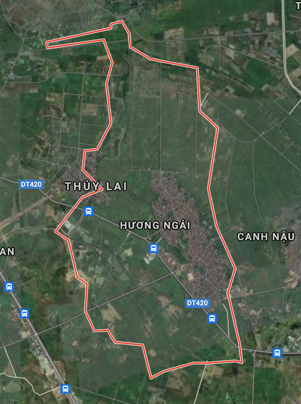 Bản đồ quy hoạch sử dụng đất xã Hương Ngải, Thạch Thất, Hà Nội - Ảnh 1.