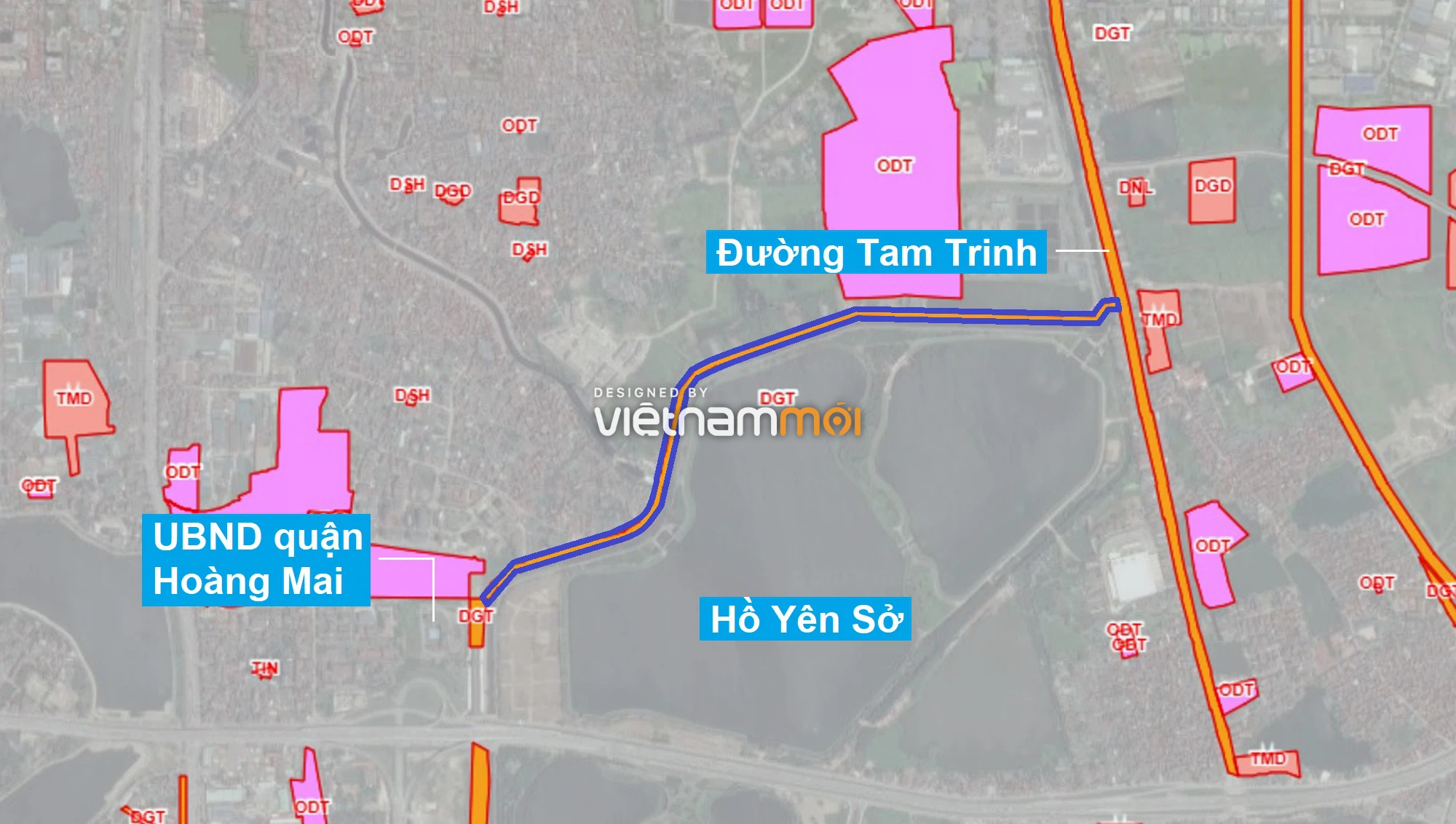 Những khu đất sắp thu hồi để mở đường ở quận Hoàng Mai, Hà Nội (phần 2) - Ảnh 11. Những khu đất sắp thu hồi để mở đường ở quận Hoàng Mai, Hà Nội (phần 2) - Ảnh 11.