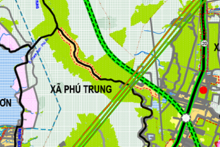 Bản đồ quy hoạch sử dụng đất xã Phú Trung, huyện Tân Phú, tỉnh Đồng Nai