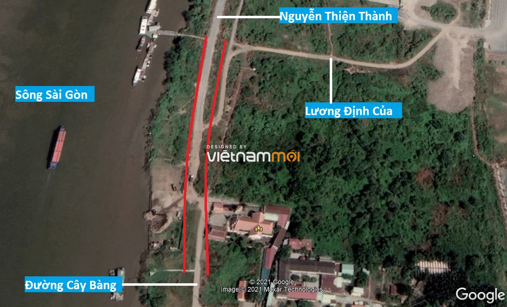 Đường sẽ mở theo quy hoạch ở phường Thủ Thiêm, quận 2, TP HCM (phần 2) - Ảnh 7. Đường sẽ mở theo quy hoạch ở phường Thủ Thiêm, quận 2, TP HCM (phần 2) - Ảnh 7.
