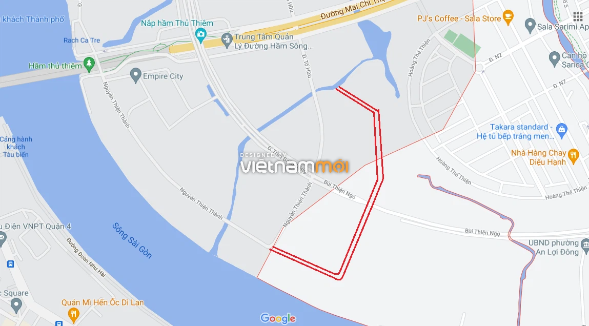 Đường sẽ mở theo quy hoạch ở phường An Lợi Đông, quận 2, TP HCM - Ảnh 2. Đường sẽ mở theo quy hoạch ở phường An Lợi Đông, quận 2, TP HCM - Ảnh 2.