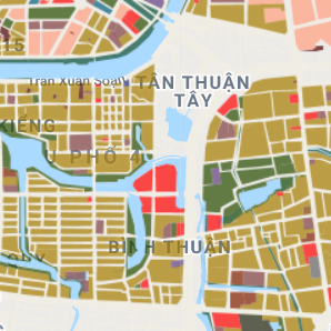 Bản đồ quy hoạch giao thông phường Bình Thuận, quận 7, TP HCM - Ảnh 2. Bản đồ quy hoạch giao thông phường Bình Thuận, quận 7, TP HCM - Ảnh 2.