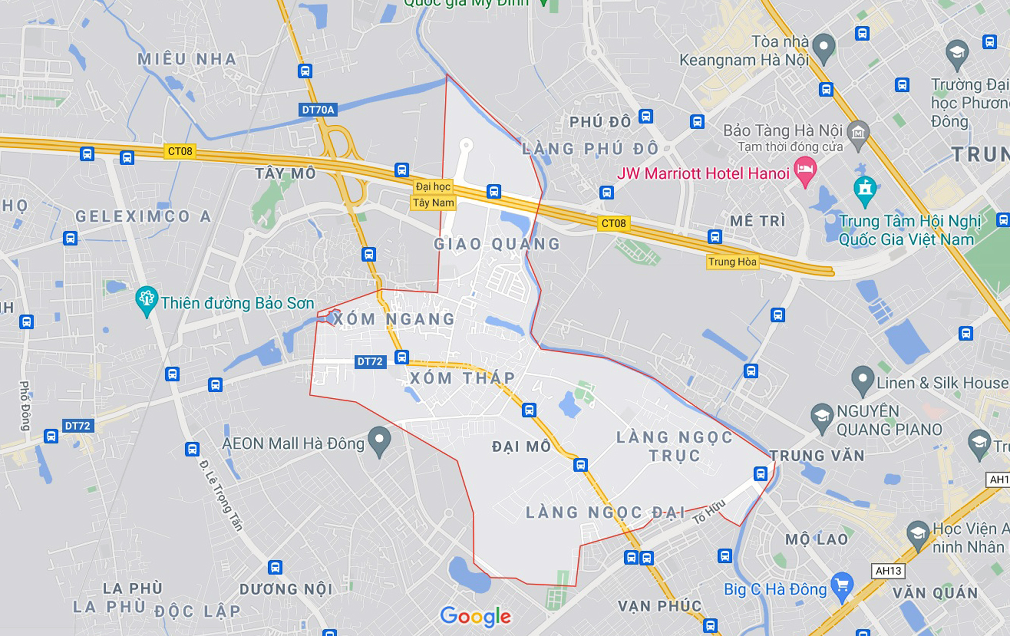 Những khu đất sắp thu hồi để mở đường ở phường Đại Mỗ, Nam Từ Liêm, Hà Nội (phần 1) - Ảnh 1. Những khu đất sắp thu hồi để mở đường ở phường Đại Mỗ, Nam Từ Liêm, Hà Nội (phần 1) - Ảnh 1.