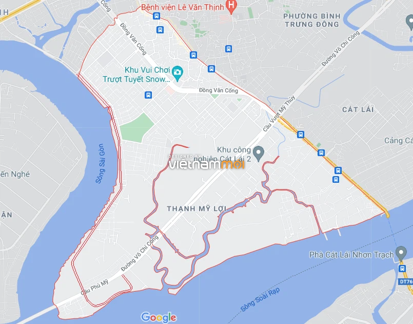 Đường sẽ mở theo quy hoạch ở phường Thạnh Mỹ Lợi, quận 2, Thủ Đức, TP HCM (phần 1) - Ảnh 2. Đường sẽ mở theo quy hoạch ở phường Thạnh Mỹ Lợi, quận 2, Thủ Đức, TP HCM (phần 1) - Ảnh 2.