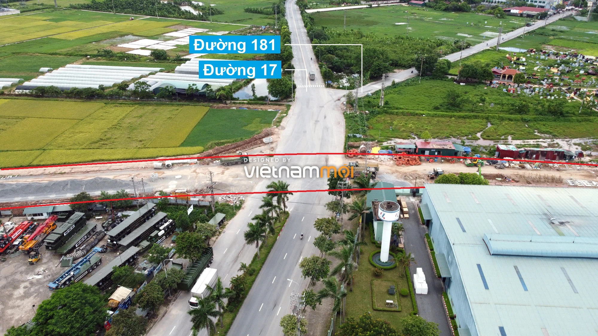 Toàn cảnh tuyến đường từ KĐT Đặng Xá đến Ỷ Lan đang mở theo quy hoạch ở Hà Nội - Ảnh 2. Toàn cảnh tuyến đường từ KĐT Đặng Xá đến Ỷ Lan đang mở theo quy hoạch ở Hà Nội - Ảnh 2.