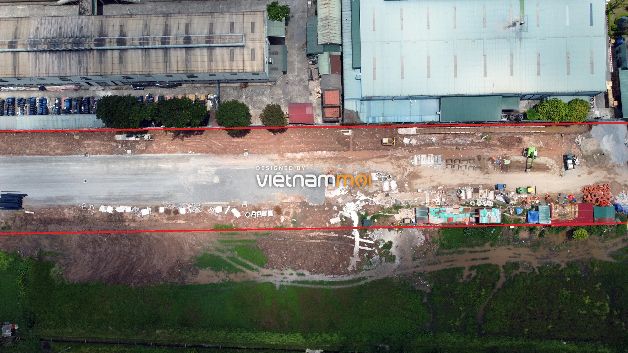 Toàn cảnh tuyến đường từ KĐT Đặng Xá đến Ỷ Lan đang mở theo quy hoạch ở Hà Nội - Ảnh 5. Toàn cảnh tuyến đường từ KĐT Đặng Xá đến Ỷ Lan đang mở theo quy hoạch ở Hà Nội - Ảnh 5.