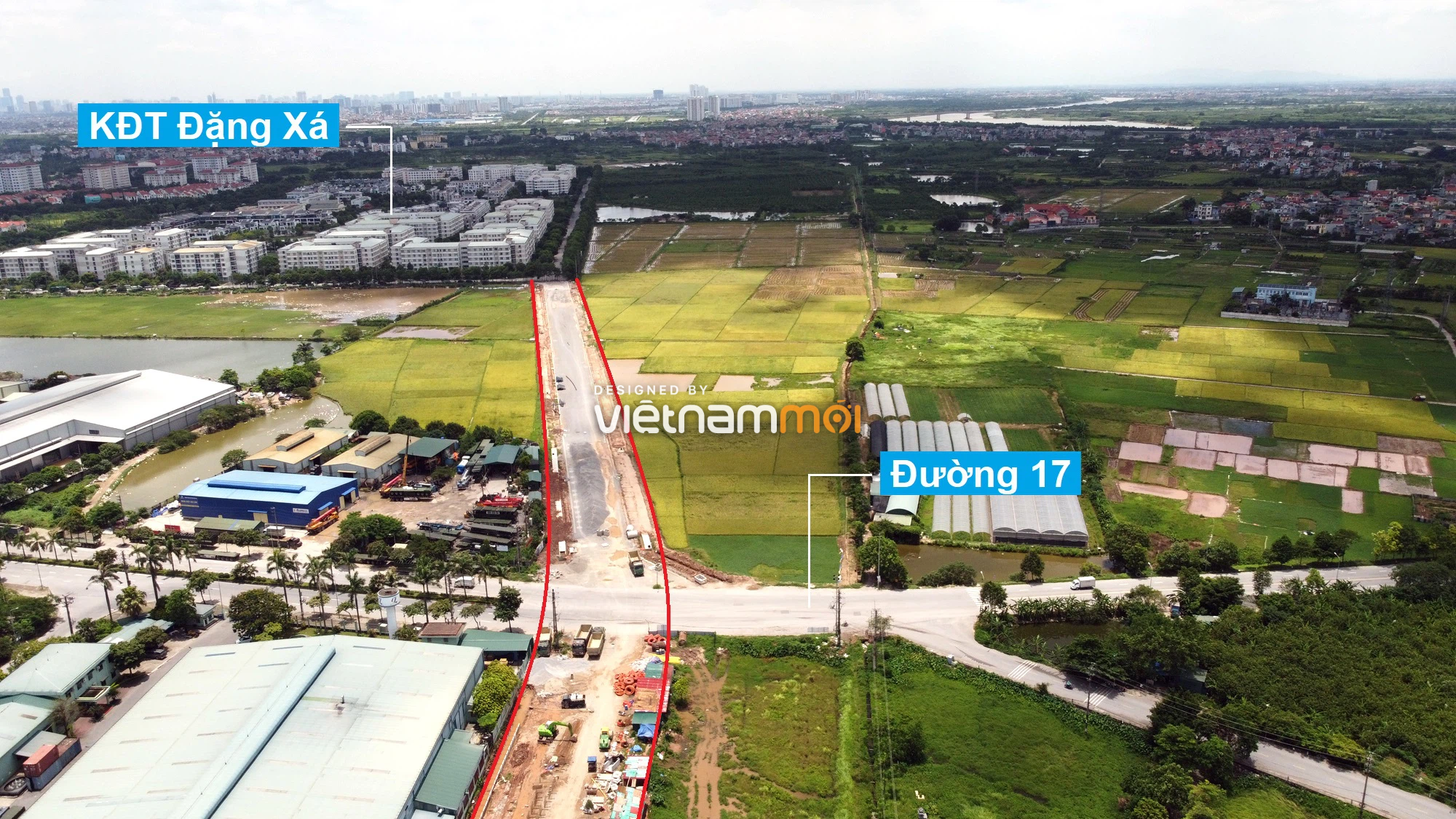 Toàn cảnh tuyến đường từ KĐT Đặng Xá đến Ỷ Lan đang mở theo quy hoạch ở Hà Nội - Ảnh 6. Toàn cảnh tuyến đường từ KĐT Đặng Xá đến Ỷ Lan đang mở theo quy hoạch ở Hà Nội - Ảnh 6.