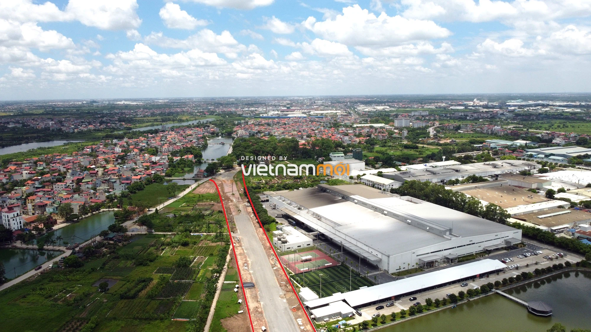 Toàn cảnh tuyến đường từ KĐT Đặng Xá đến Ỷ Lan đang mở theo quy hoạch ở Hà Nội - Ảnh 7. Toàn cảnh tuyến đường từ KĐT Đặng Xá đến Ỷ Lan đang mở theo quy hoạch ở Hà Nội - Ảnh 7.