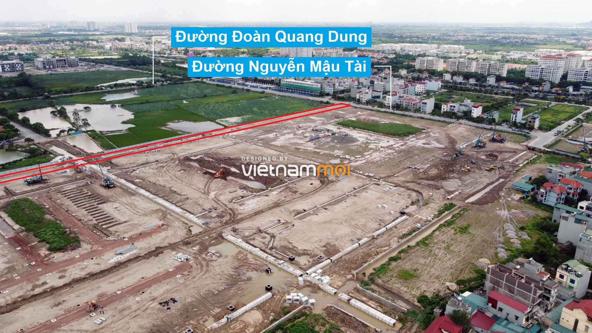 Đường sẽ mở theo quy hoạch ở thị trấn Trâu Quỳ, Gia Lâm, Hà Nội (phần 3) - Ảnh 6. Đường sẽ mở theo quy hoạch ở thị trấn Trâu Quỳ, Gia Lâm, Hà Nội (phần 3) - Ảnh 6.