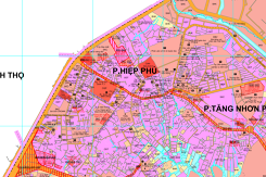Kế hoạch sử dụng đất phường Hiệp Phú, quận 9, TP Thủ Đức