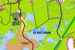 Bản đồ quy hoạch sử dụng đất xã Phú Thanh, huyện Tân Phú, tỉnh Đồng Nai
