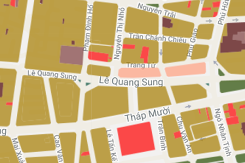 Bản đồ quy hoạch sử dụng đất phường 2, quận 6, TP HCM
