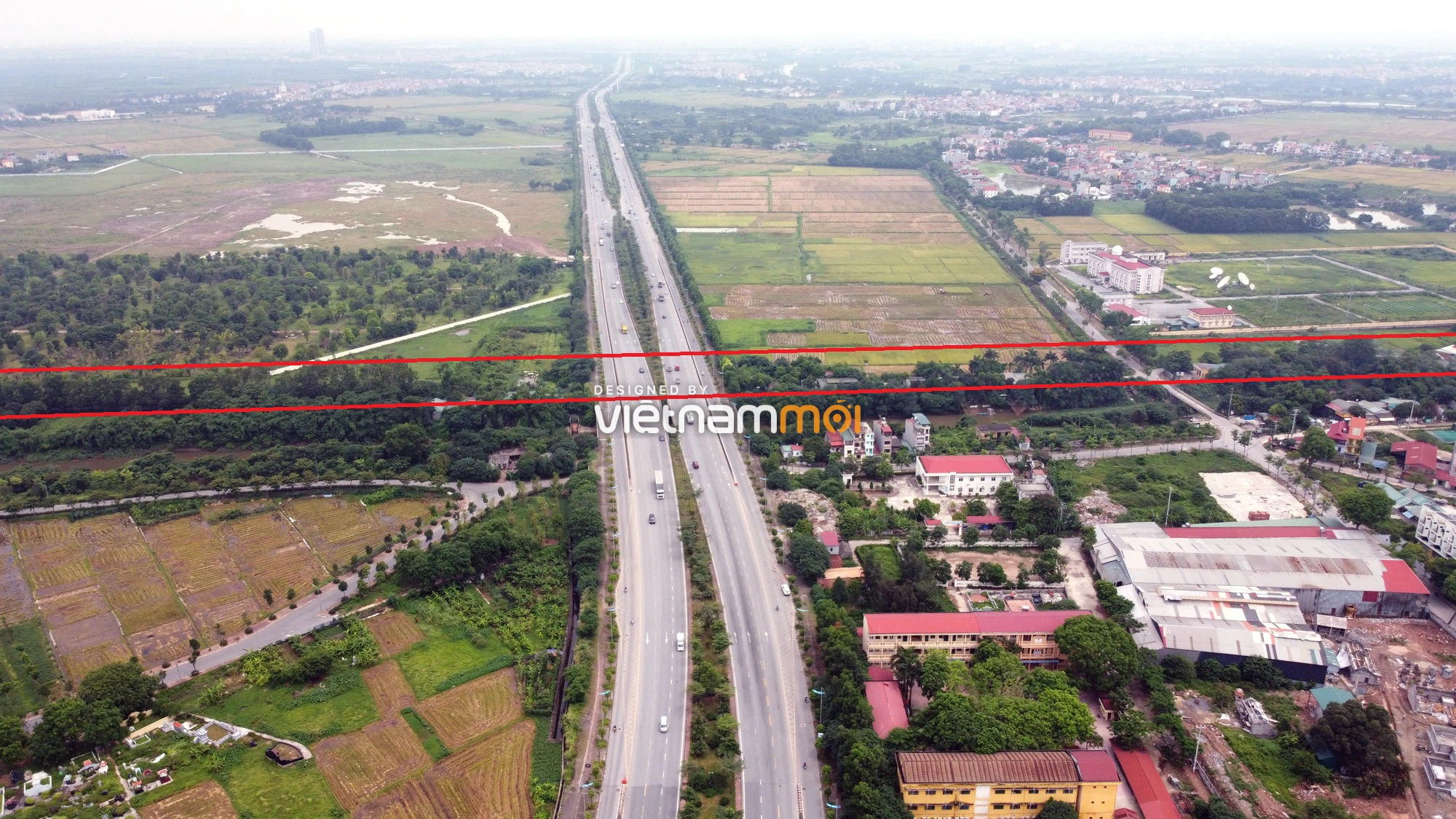 Đường sẽ mở theo quy hoạch xung quanh khu đô thị Vinhomes Cổ Loa (phần 1) - Ảnh 6. Đường sẽ mở theo quy hoạch xung quanh khu đô thị Vinhomes Cổ Loa (phần 1) - Ảnh 6.
