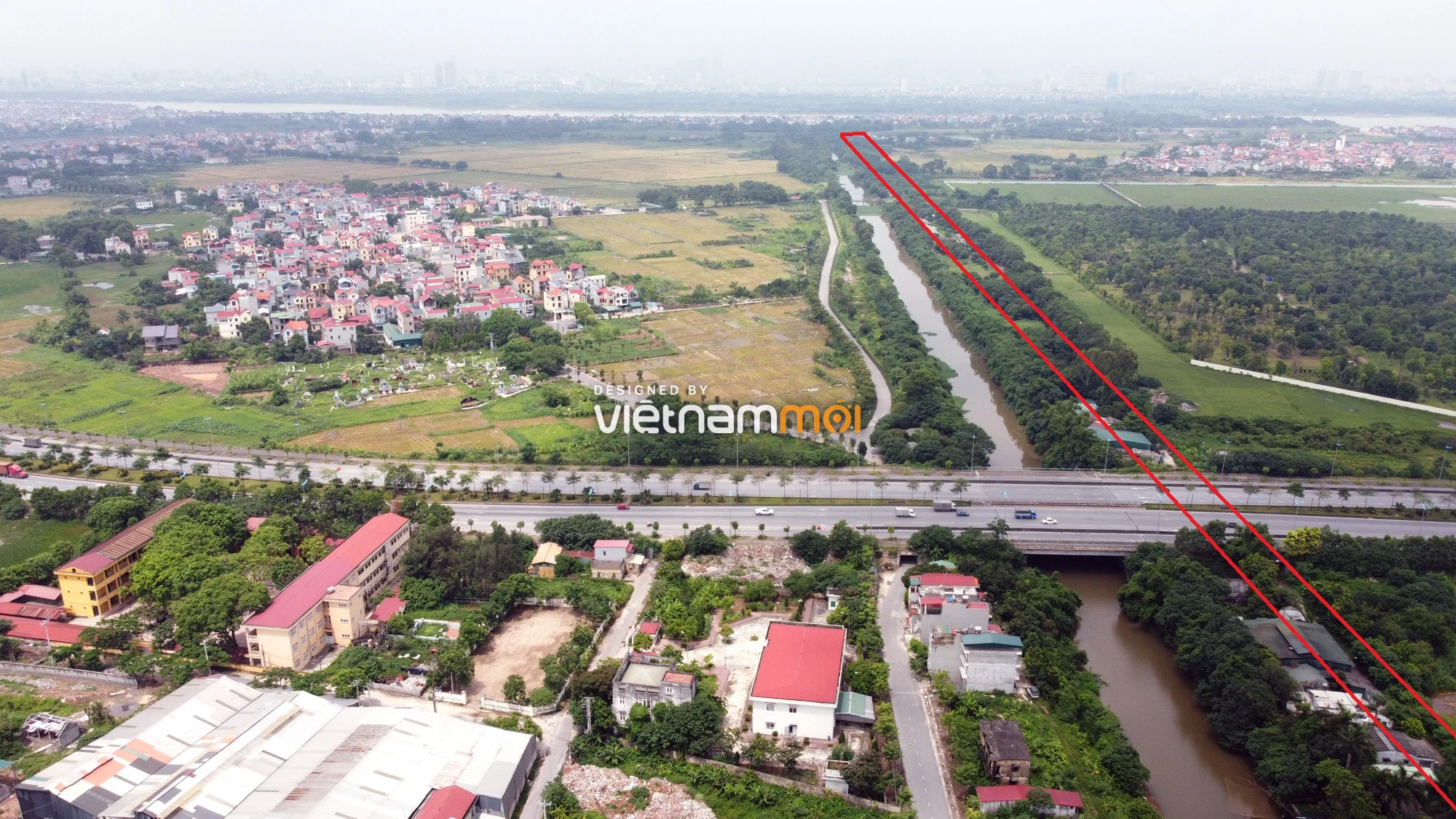 Đường sẽ mở theo quy hoạch xung quanh khu đô thị Vinhomes Cổ Loa (phần 1) - Ảnh 7. Đường sẽ mở theo quy hoạch xung quanh khu đô thị Vinhomes Cổ Loa (phần 1) - Ảnh 7.