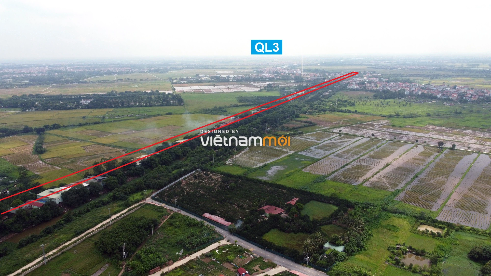 Đường sẽ mở theo quy hoạch xung quanh khu đô thị Vinhomes Cổ Loa (phần 1) - Ảnh 8. Đường sẽ mở theo quy hoạch xung quanh khu đô thị Vinhomes Cổ Loa (phần 1) - Ảnh 8.
