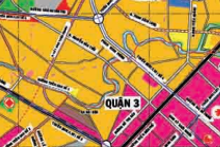 Bản đồ quy hoạch giao thông phường 12, quận 3, TP HCM