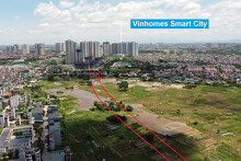 Đường sẽ mở theo quy hoạch xung quanh khu đô thị Vinhomes Smart City (phần 2)
