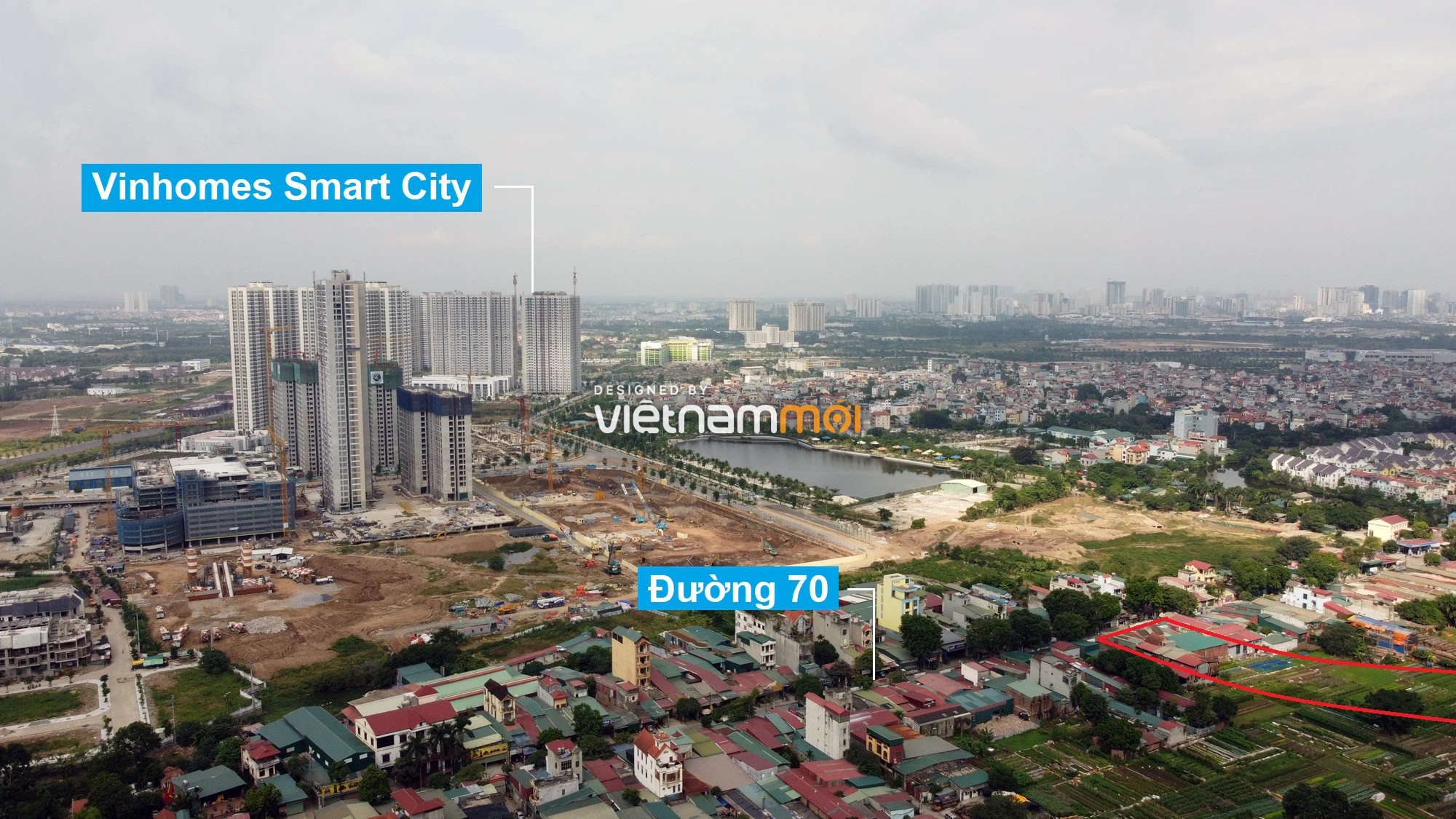 Đường sẽ mở theo quy hoạch xung quanh khu đô thị Vinhomes Smart City (phần 2) - Ảnh 3. Đường sẽ mở theo quy hoạch xung quanh khu đô thị Vinhomes Smart City (phần 2) - Ảnh 3.