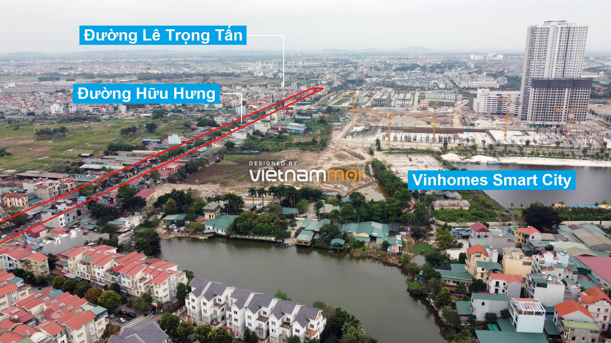 Đường sẽ mở theo quy hoạch xung quanh khu đô thị Vinhomes Smart City (phần 2) - Ảnh 9. Đường sẽ mở theo quy hoạch xung quanh khu đô thị Vinhomes Smart City (phần 2) - Ảnh 9.