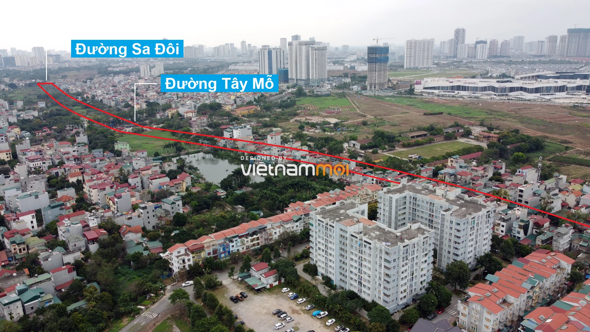 Đường sẽ mở theo quy hoạch xung quanh khu đô thị Vinhomes Smart City (phần 2) - Ảnh 11. Đường sẽ mở theo quy hoạch xung quanh khu đô thị Vinhomes Smart City (phần 2) - Ảnh 11.