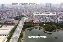 107 tỷ đồng làm đường từ Vành đai 2,5 đến UBND phường Hoàng Văn Thụ, quận Hoàng Mai