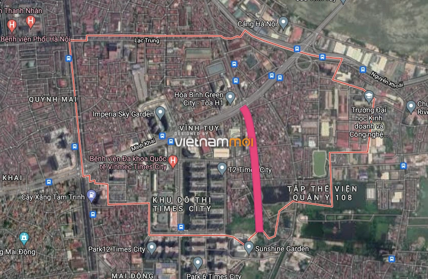 Đường sẽ mở ở phường Vĩnh Tuy, Hai Bà Trưng, Hà Nội - Ảnh 2.