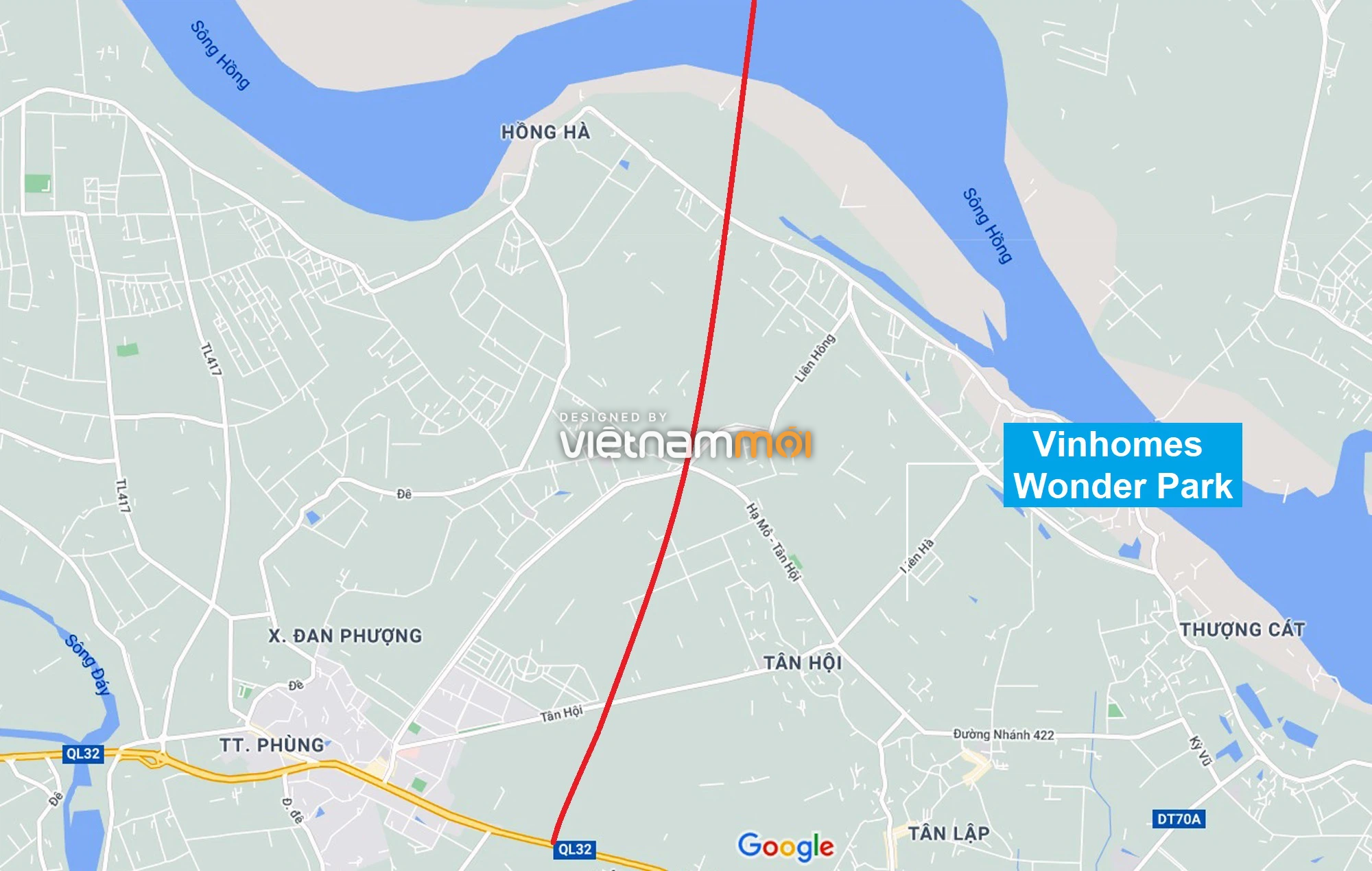 Đường sẽ mở theo quy hoạch xung quanh khu đô thị Vinhomes Wonder Park (phần 2) - Ảnh 1. Đường sẽ mở theo quy hoạch xung quanh khu đô thị Vinhomes Wonder Park (phần 2) - Ảnh 1.