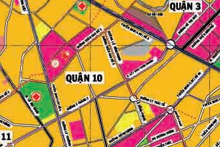 Bản đồ quy hoạch giao thông quận 10, TP HCM