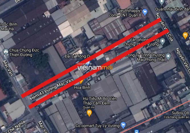 Đường sẽ mở ở phường 13, quận 8, TP HCM - Ảnh 3. Đường sẽ mở ở phường 13, quận 8, TP HCM - Ảnh 3.