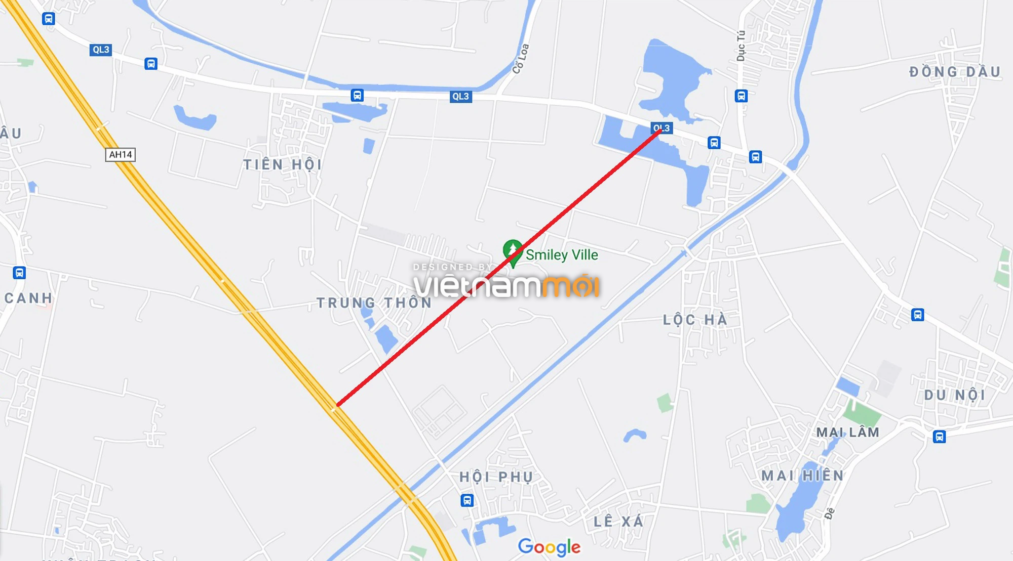 Đường sẽ mở theo quy hoạch xung quanh khu đô thị Vinhomes Cổ Loa (phần 2) - Ảnh 1. Đường sẽ mở theo quy hoạch xung quanh khu đô thị Vinhomes Cổ Loa (phần 2) - Ảnh 1.