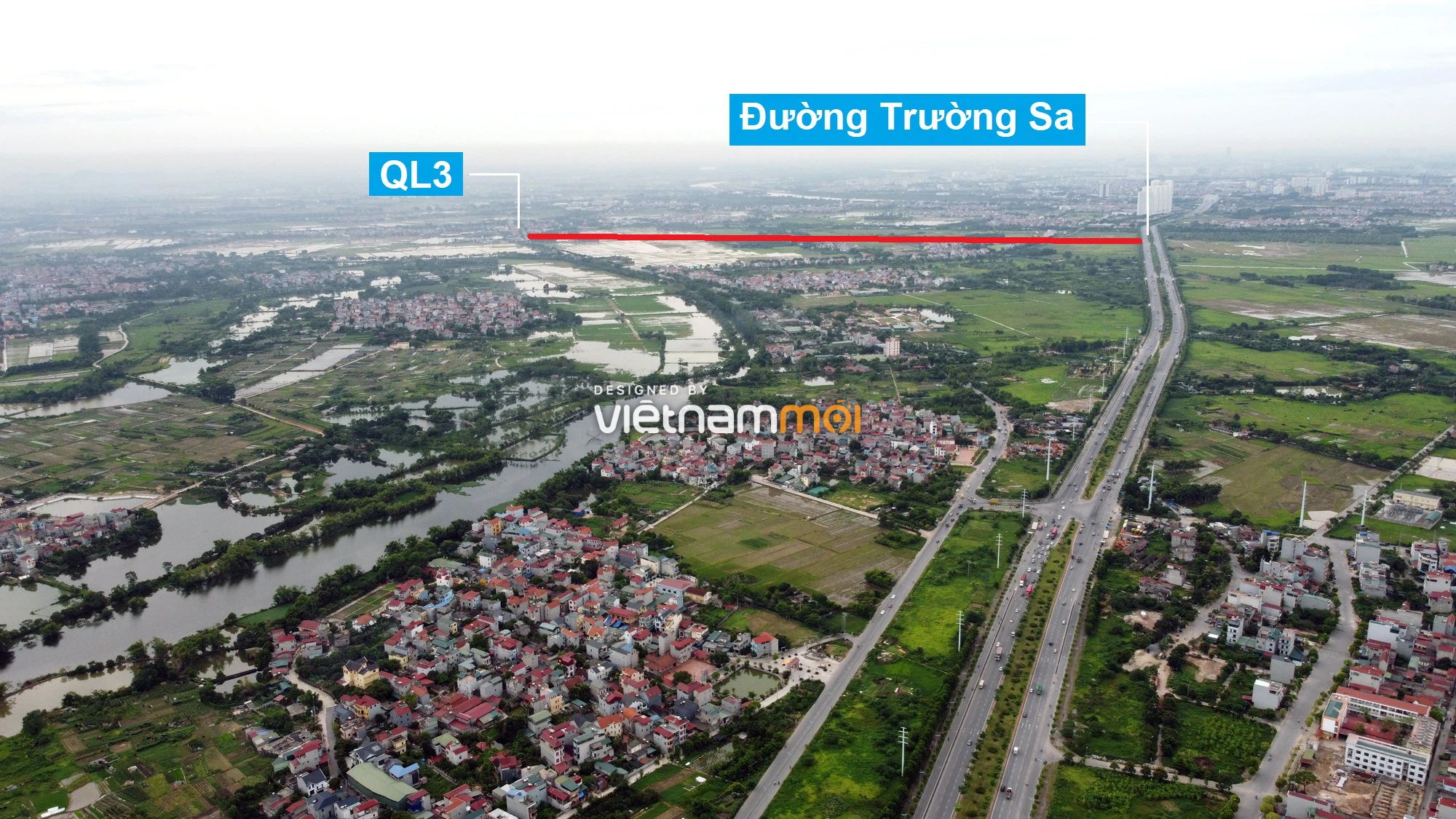 Đường sẽ mở theo quy hoạch xung quanh khu đô thị Vinhomes Cổ Loa (phần 2) - Ảnh 5. Đường sẽ mở theo quy hoạch xung quanh khu đô thị Vinhomes Cổ Loa (phần 2) - Ảnh 5.