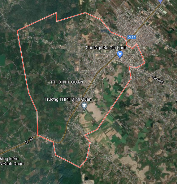 Bản đồ quy hoạch giao thông thị trấn Định Quán, Định Quán, Đồng Nai - Ảnh 1. Bản đồ quy hoạch giao thông thị trấn Định Quán, Định Quán, Đồng Nai - Ảnh 1.