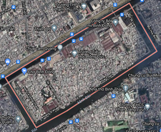 Đất có quy hoạch ở phường 14, quận 8, TP HCM - Ảnh 1.