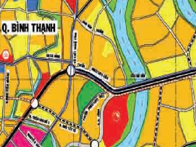 Bản đồ quy hoạch giao thông phường 25, quận Bình Thạnh, TP HCM - Ảnh 4.